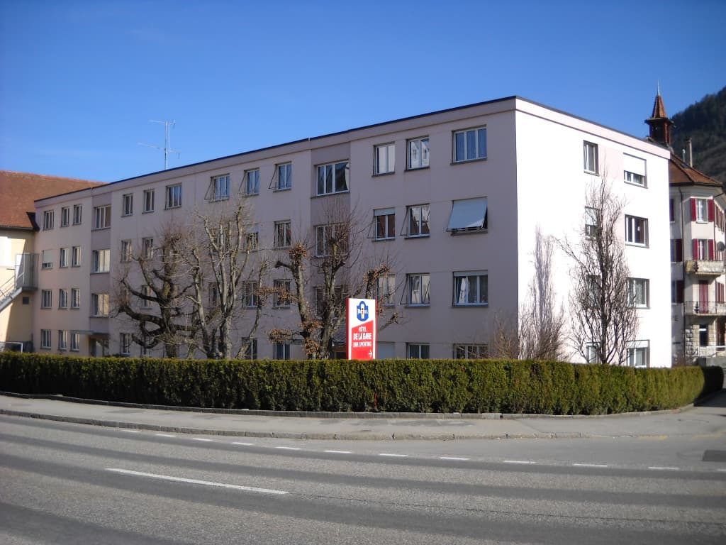Tavannes  - centre appartement de 2,5 pces avec balcon, sans ascenseur